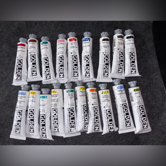 golden acrylic Other - GOLDEN Artist Acrylic Paint Tubes - Assorted Colors